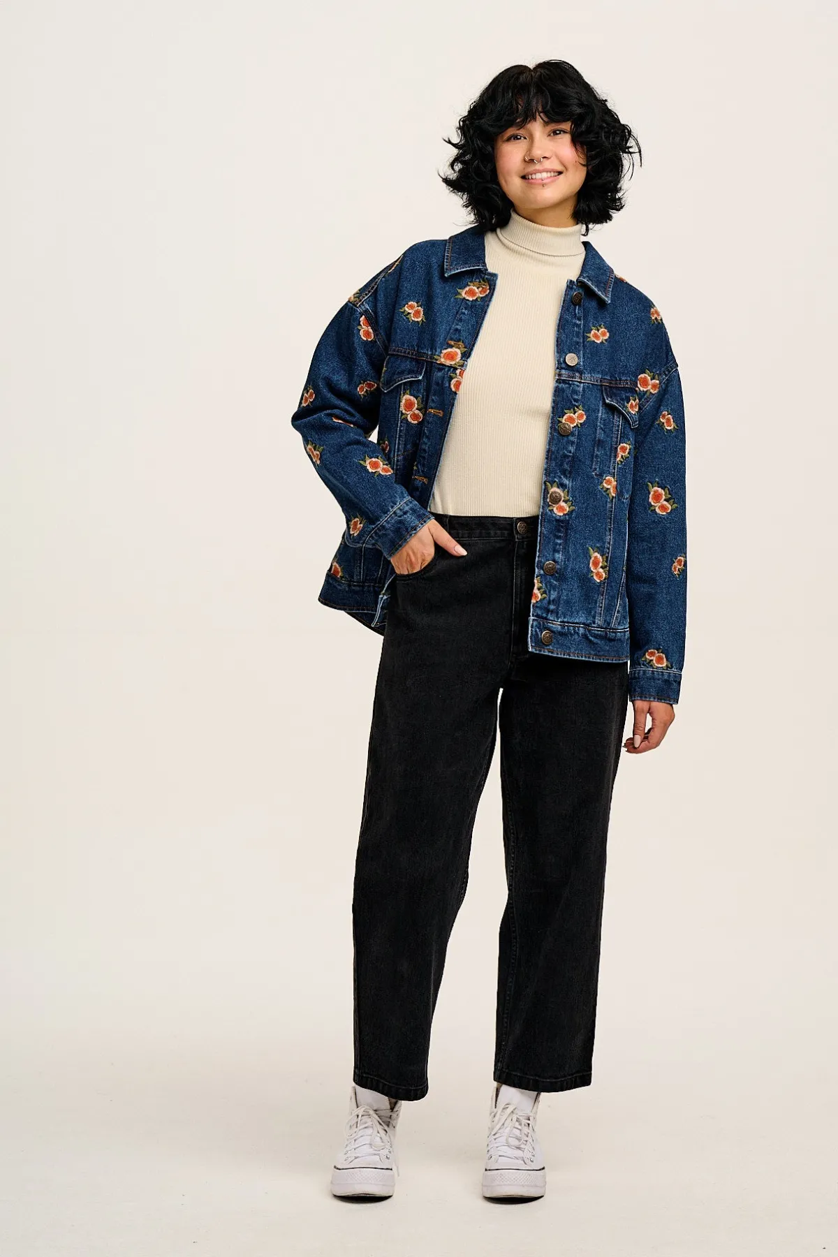 callaway__denim_jacket_with_rose_embroidery_4.webp Lucy & Yak Callaway - Denim Jacket with Rose Embroidery