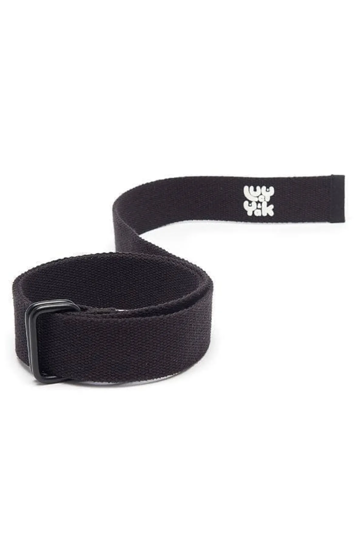 Lucy & Yak Flynn - D-Ring Cotton Webbing Belt in Black
