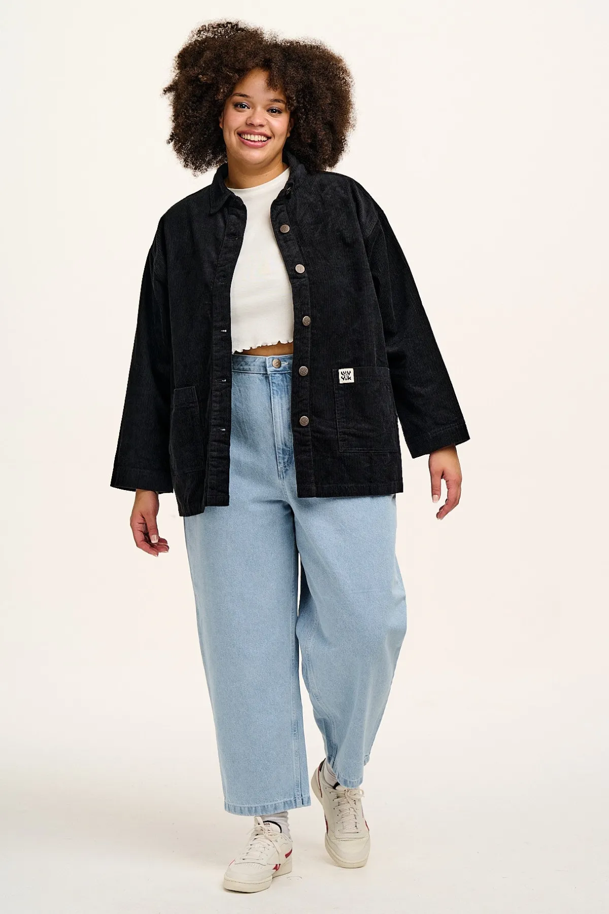 olly__corduroy_jacket_in_black_2.webp Lucy & Yak Olly - Corduroy Jacket in Black