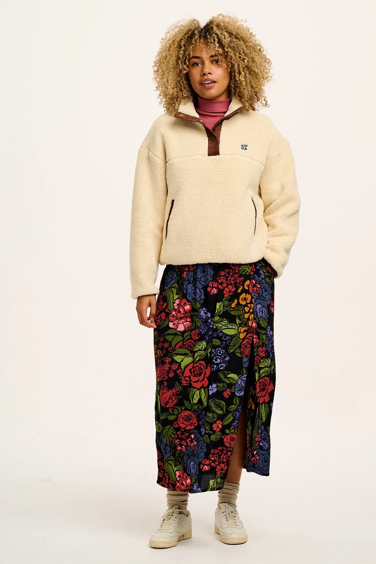 poppy__elasticated_waist_skirt_in_maria_print_8.webp Lucy & Yak Poppy - Elasticated Waist Skirt in Maria Print